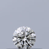 0.19 carat Round diamond G IF Excellent