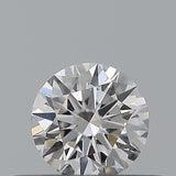 0.27 carat Round diamond D VVS2 Excellent
