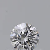0.26 carat Round diamond F  VVS1 Excellent
