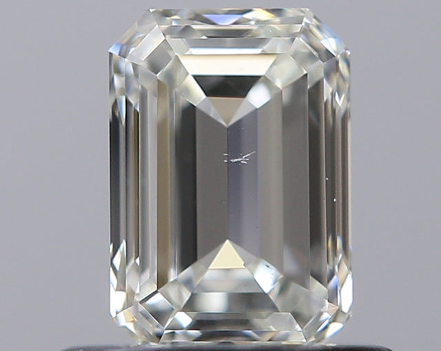 0.62 carat Emerald diamond J SI1 