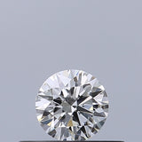 0.24 carat Round diamond F IF Excellent