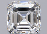 0.92 carat Asscher diamond E VS1 