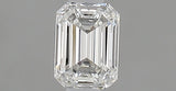0.30 carat Emerald diamond F  VVS1