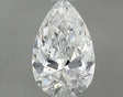 0.59 carat Pear diamond F VS2 