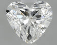 0.70 carat Heart diamond F IF 