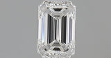 0.31 carat Emerald diamond F  VVS1 