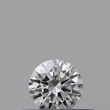 0.19 carat Round diamond D  VVS1 Excellent