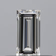 0.32 carat Baguette diamond E VVS2 