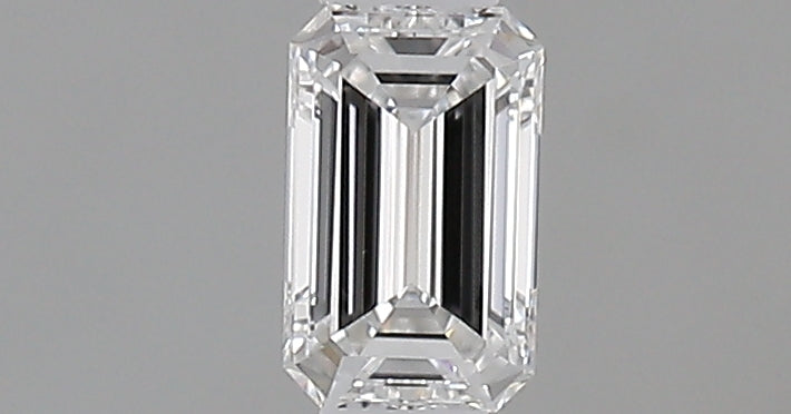 0.23 carat Emerald diamond D VVS2 