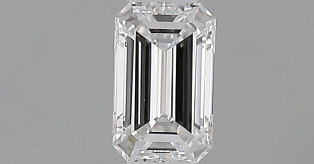 0.23 carat Emerald diamond D VVS2 