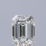0.51 carat Emerald diamond F VS2 VeryGood
