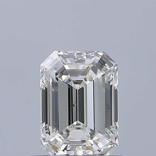 0.51 carat Emerald diamond F VS2 VeryGood
