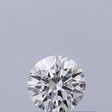 0.27 carat Round diamond H VVS2 Excellent