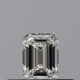 0.25 carat Emerald diamond F  VVS2