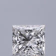 0.51 carat Princess diamond D VS2 