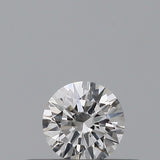 0.21 carat Round diamond E  VVS1 Excellent