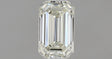 0.56 carat Emerald diamond I VVS1 Excellent