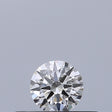 0.19 carat Round diamond E VVS2 Excellent