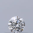 0.24 carat Round diamond E IF Excellent