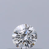 0.24 carat Round diamond E IF Excellent