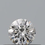 0.21 carat Round diamond F  VVS1 Excellent