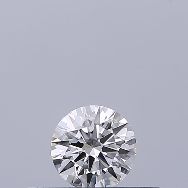 0.18 carat Round diamond D VVS1 Excellent