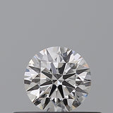0.25 carat Round diamond F  IF Excellent