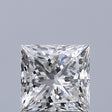 0.71 carat Princess diamond F VVS1 