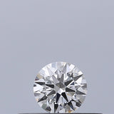 0.18 carat Round diamond E VVS2 Excellent
