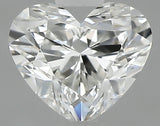0.54 carat Heart diamond G VVS2 
