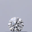 0.22 carat Round diamond E VVS1 Excellent