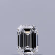 0.26 carat Emerald diamond E VVS1 