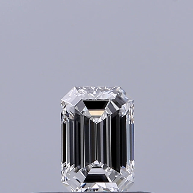 0.26 carat Emerald diamond E VVS1 