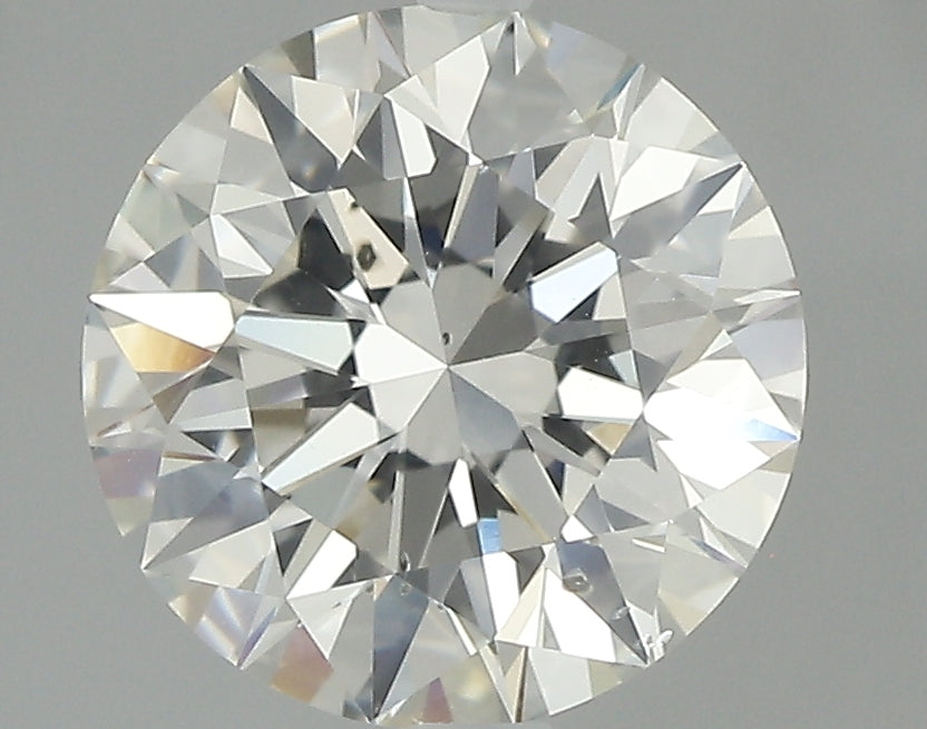 2.01 carat Round diamond J  SI2 Excellent