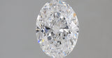 1.00 carat Oval diamond D IF 