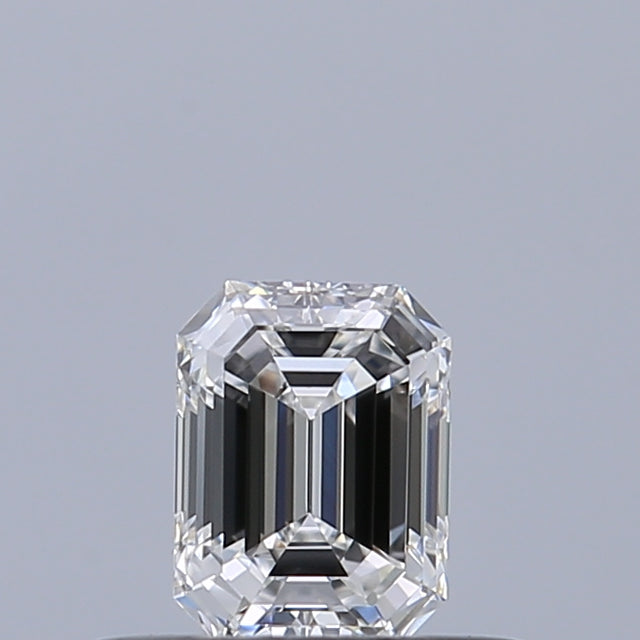 0.30 carat Emerald diamond E VVS2 