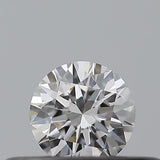 0.19 carat Round diamond E  IF Excellent