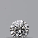 0.18 carat Round diamond F  VVS1 Excellent