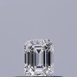 0.24 carat Emerald diamond F VVS1 