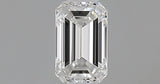 0.38 carat Emerald diamond G IF 