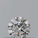 0.19 carat Round diamond F  IF Excellent