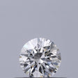 0.25 carat Round diamond E IF Excellent