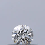 0.20 carat Round diamond E VVS1 Excellent
