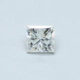 0.3 carat Princess diamond D  SI1