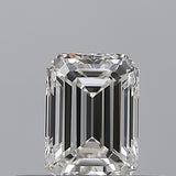 0.37 carat Emerald diamond G VVS1 