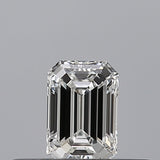 0.23 carat Emerald diamond F VVS2 