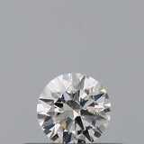 0.21 carat Round diamond H  IF Excellent