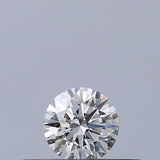 0.19 carat Round diamond F VVS1 Excellent