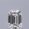 0.44 carat Emerald diamond F VVS2 VeryGood