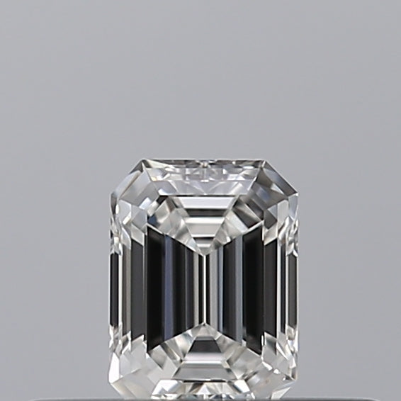 0.23 carat Emerald diamond E VVS2 